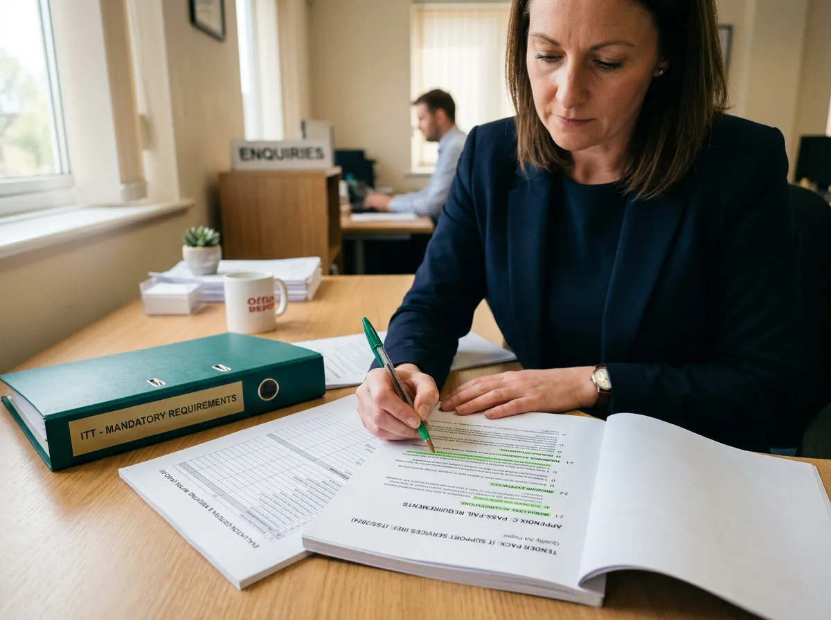 Review the tender pack